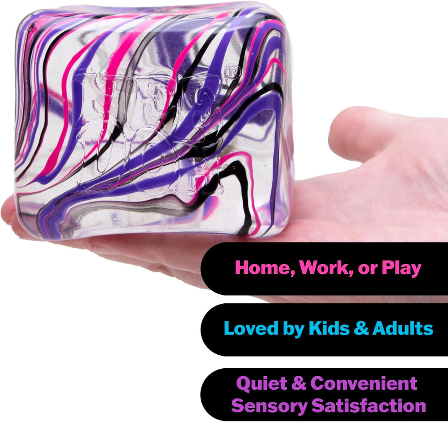 NeeDoh Swirl Nice Berg – Jumbo Squishy Squeezy Fun