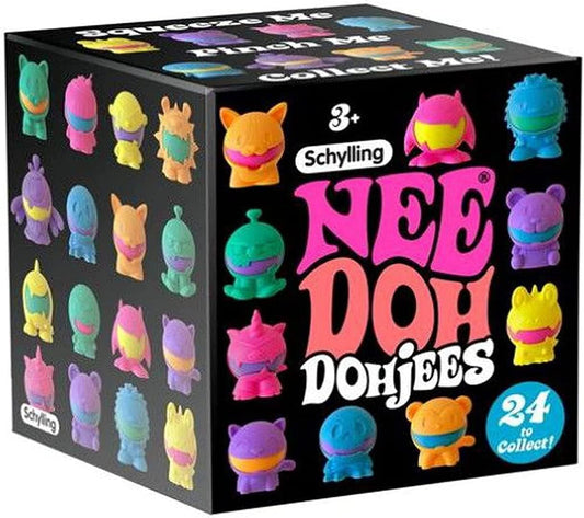 NeeDoh Dohjees. GrandeNero Squeezy. Stretchy-Dohjees Pop -Swap Teenie Nee Doh on The Inside (One Per Order)-Blind Box