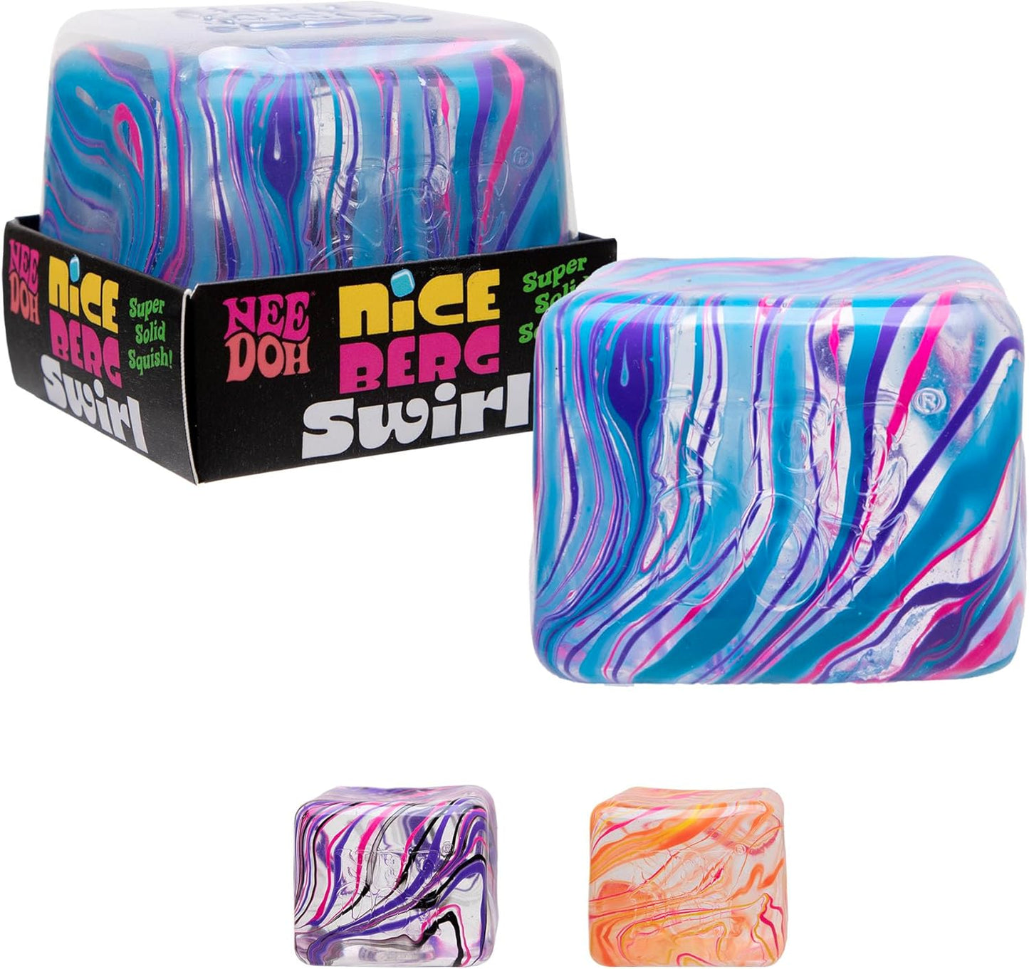 NeeDoh Swirl Nice Berg – Jumbo Squishy Squeezy Fun