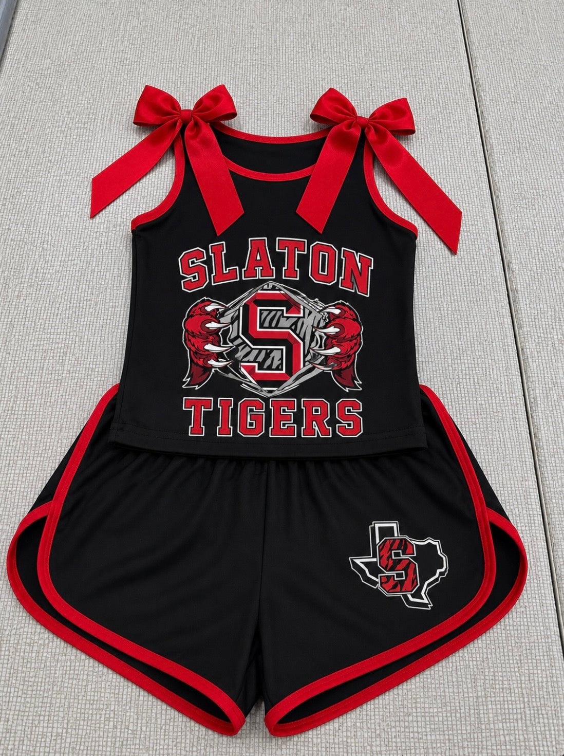 School Spirit Sets-Red & Black
