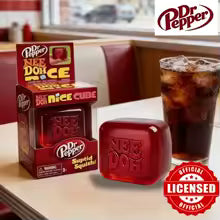 Dr Pepper NeeDoh Nice Cube Squishy Toy Stress Relief Toy Soft Squeeze Fidget Cube for Kids & Adults Anxiety Relief Blind Box